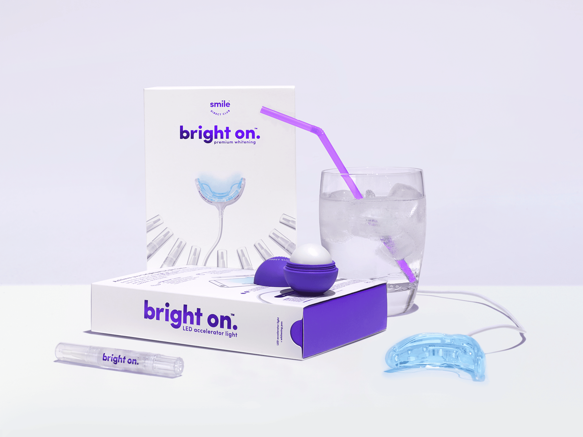 SmileDirectClub Bright On Whitening Packaging