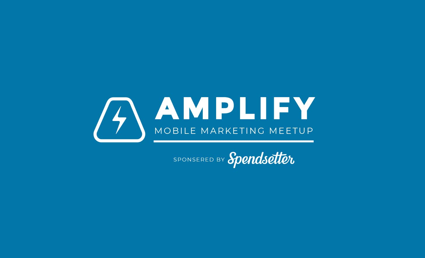 Amplify logo - Medium blue